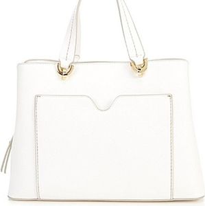 Kate Landry Large White Principessa Satchel